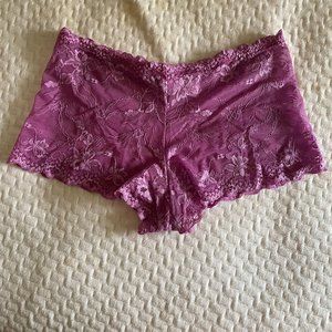 THE LITTLE BRA CO Pink Boyshort Panty Small